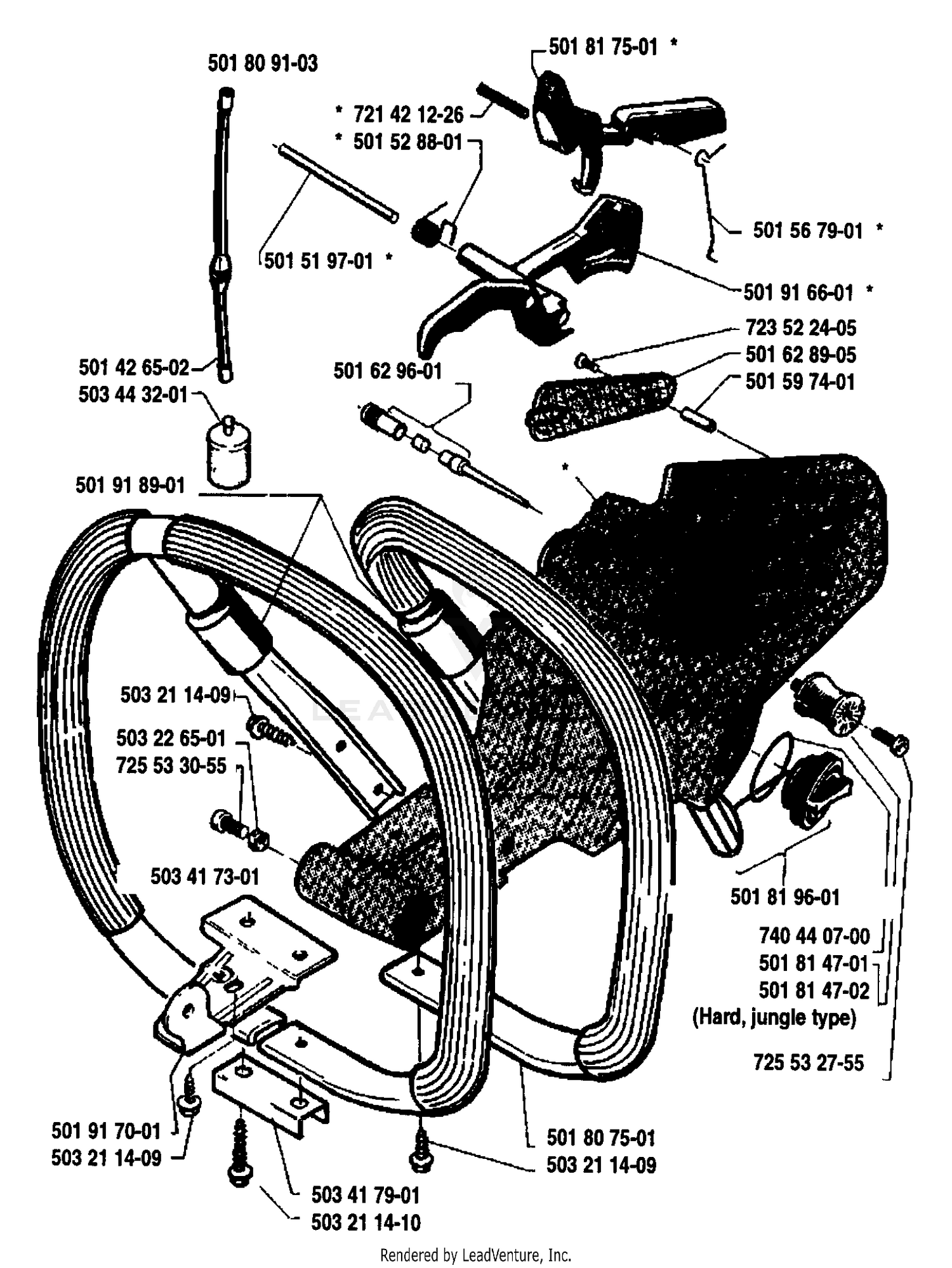 Front/Handle/Tank Assembly