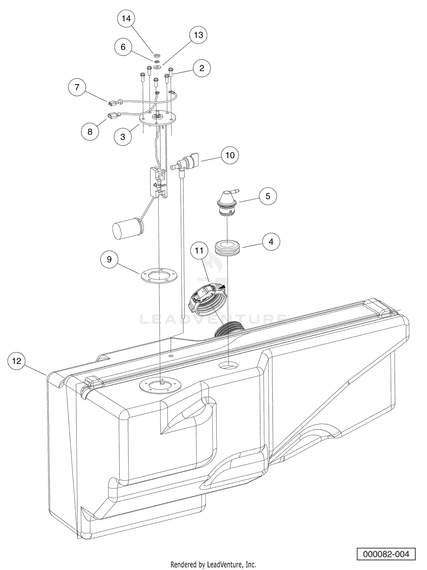 Fuel Tank - Gasoline Vehicles