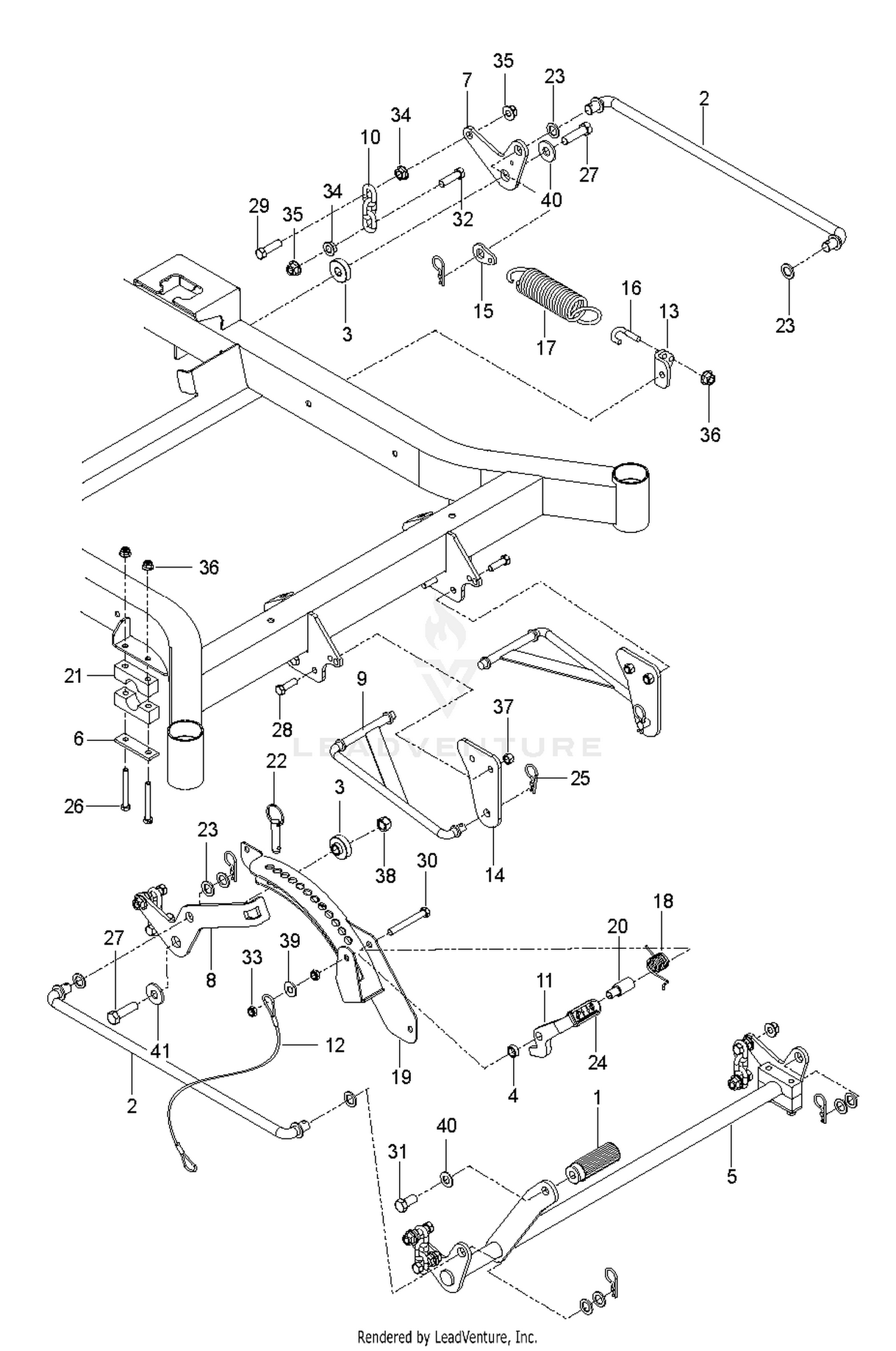 MOWER LIFT / DECK LIFT
