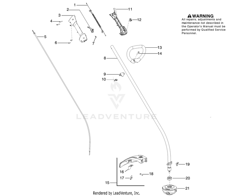 Husqvarna 125 C (2008-01) Trimmer - PartsWarehouse