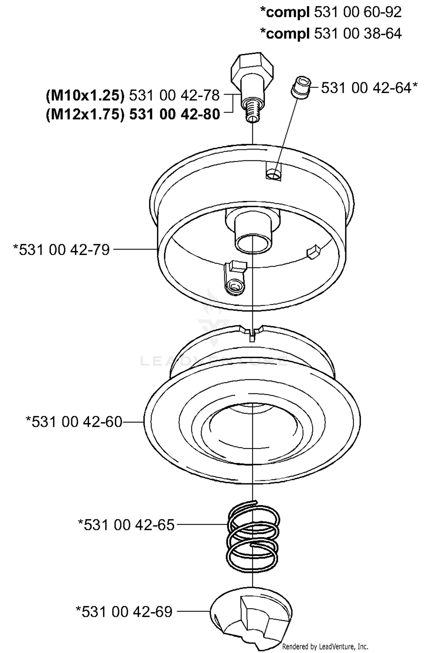 Trimmerhead (Trimmy H2 M10 & H2 M12)