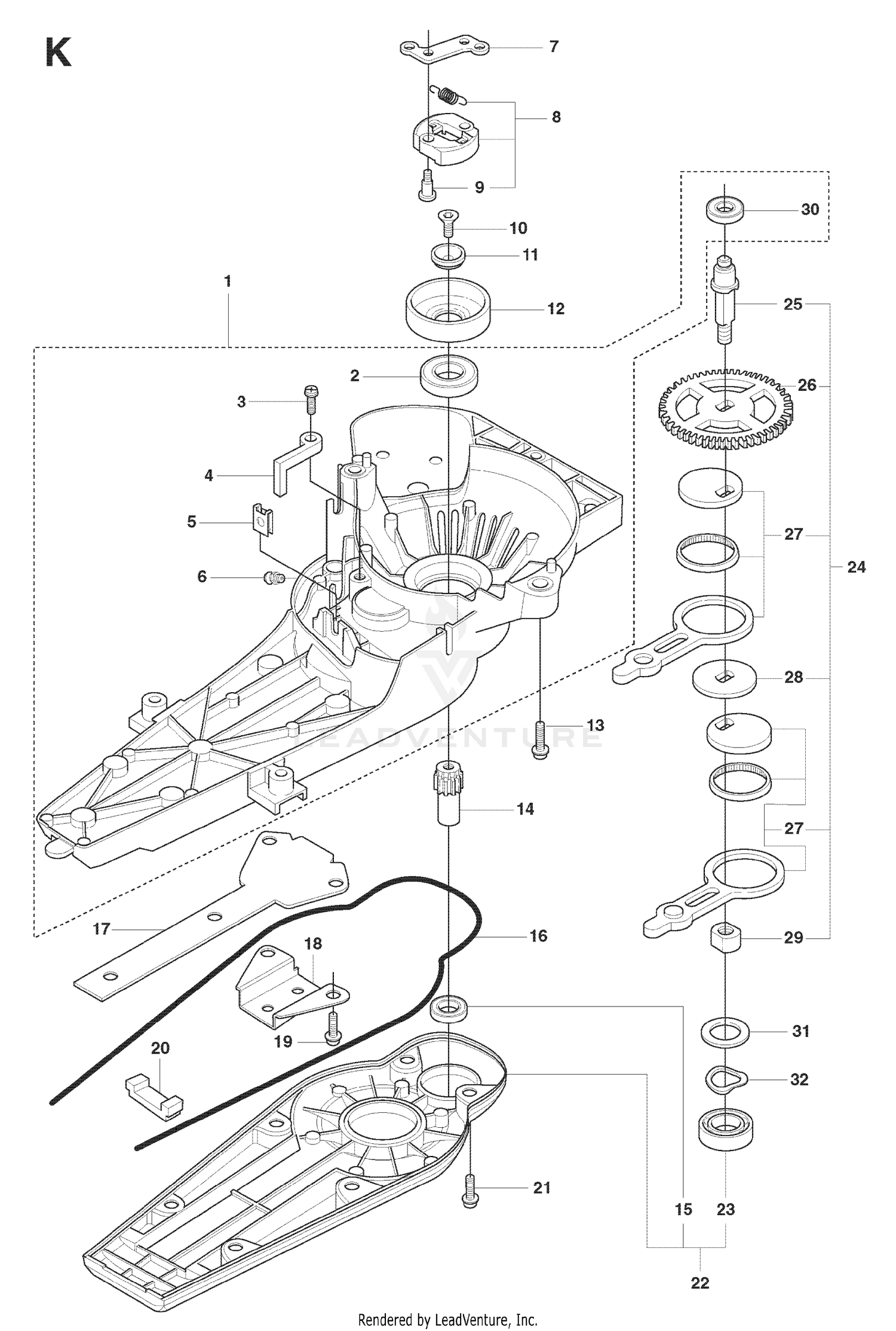 GEAR HOUSING