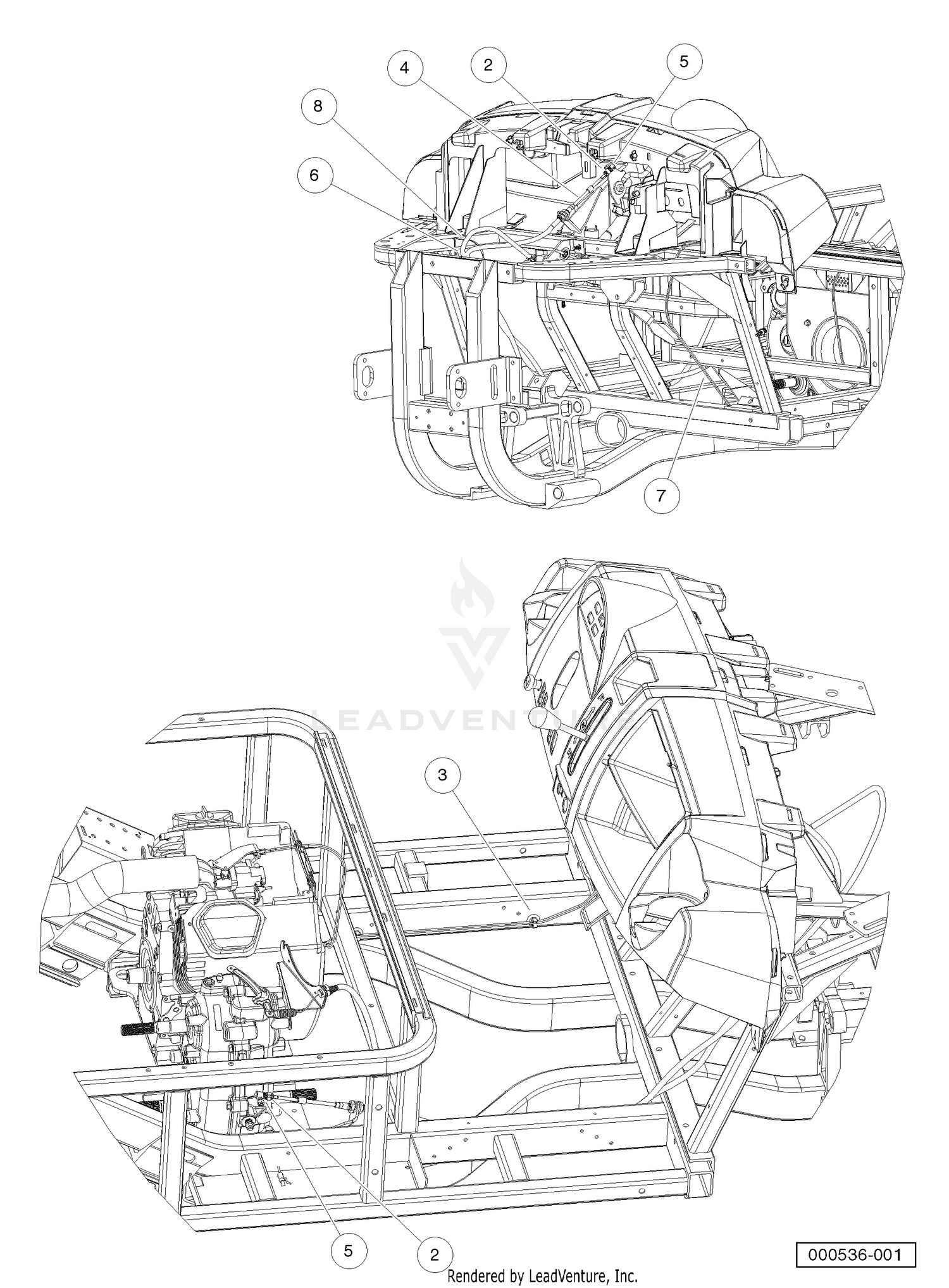 Cables - Honda Gasoline Vehicle