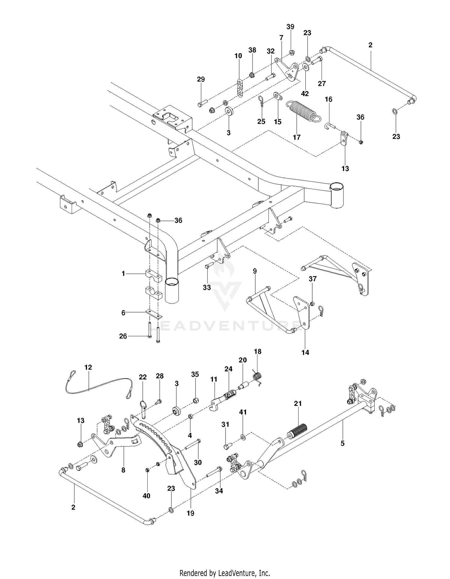 MOWER LIFT / DECK LIFT