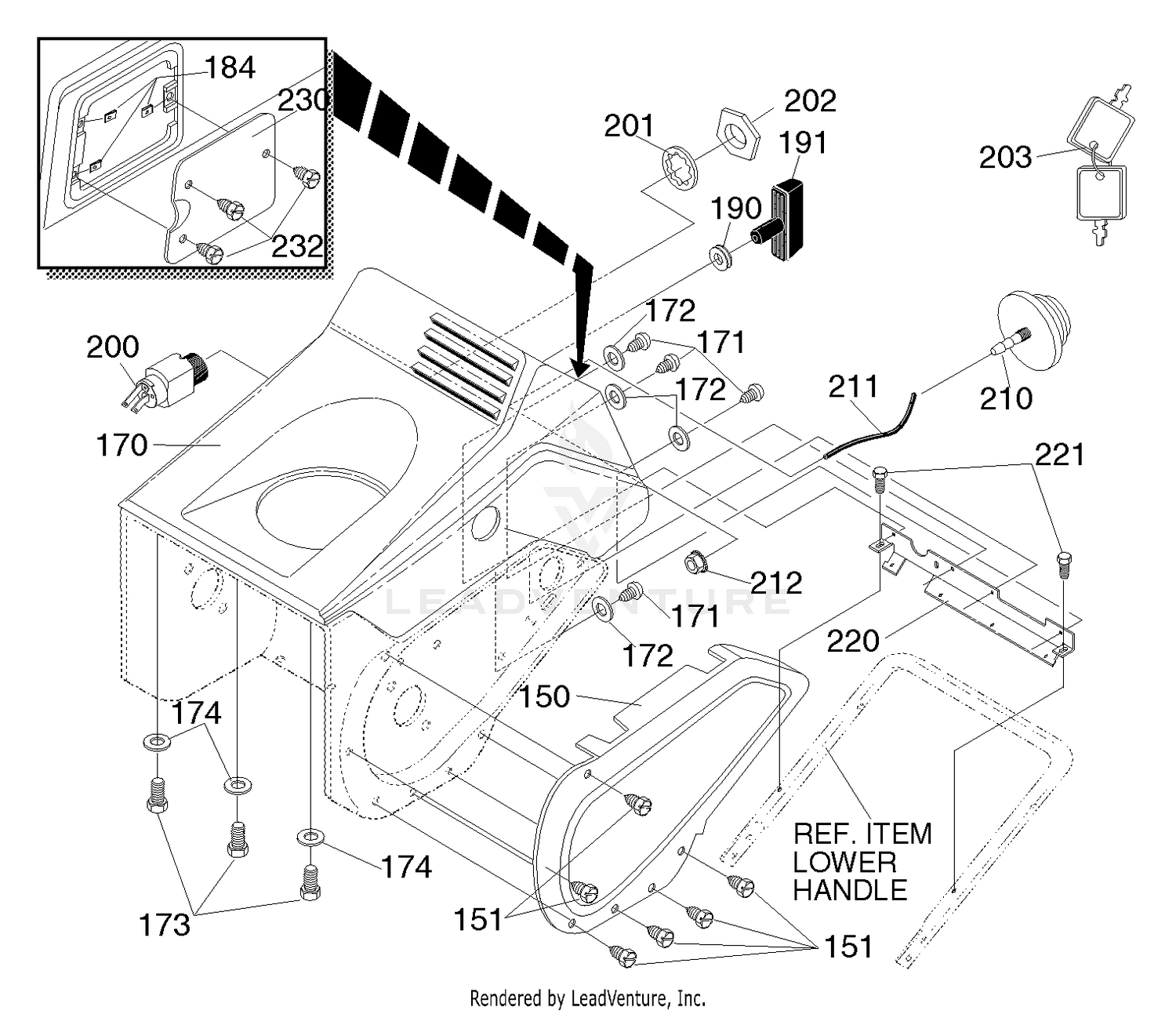 Belt Cover Components Assembly