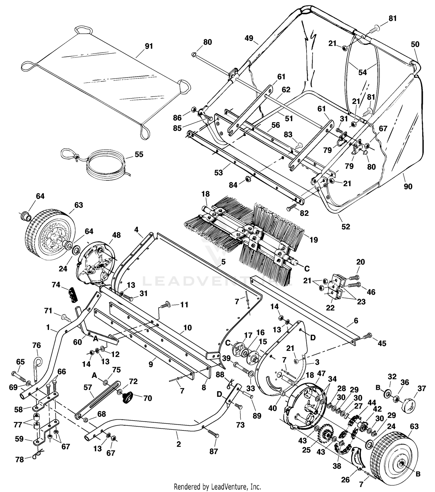 High Performance Lawnsweeper
