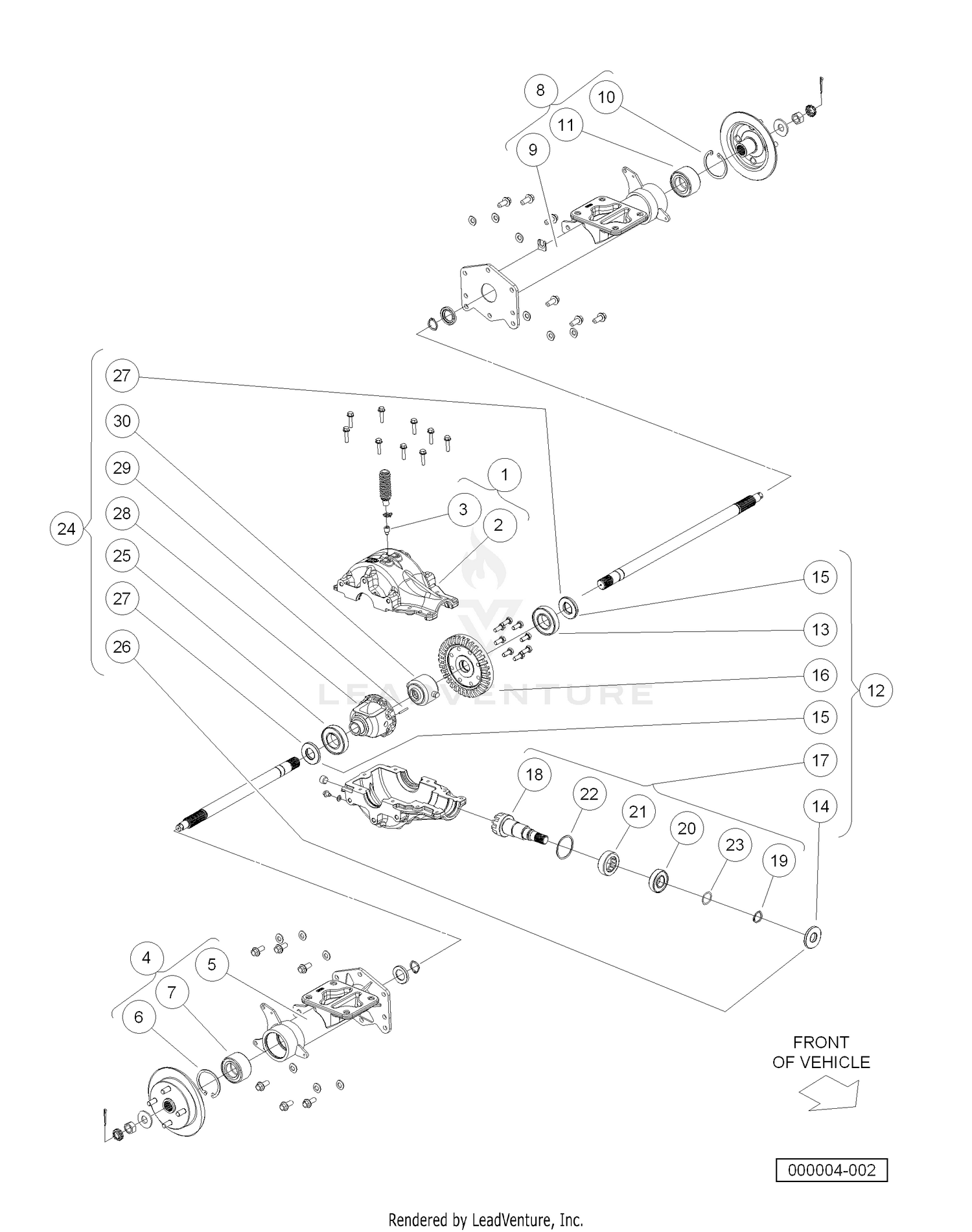 Rear Differential (Part B)