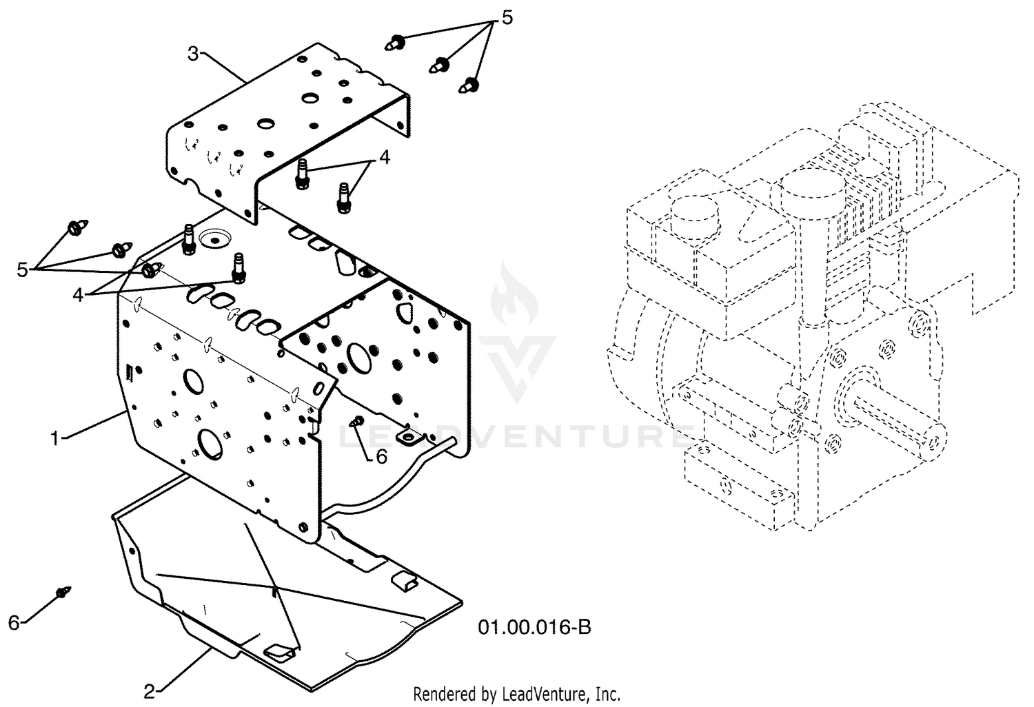Chassis / Engine / Pulleys - A