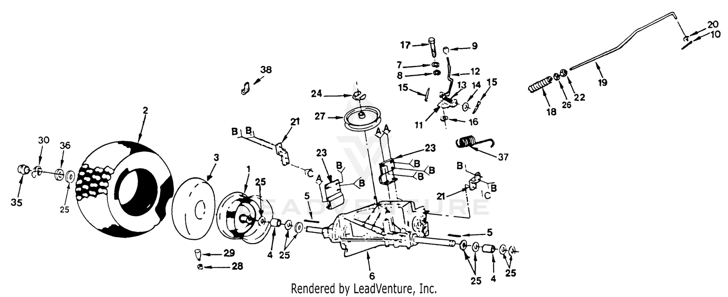 Transaxle And Rear Wheel (Part 1)
