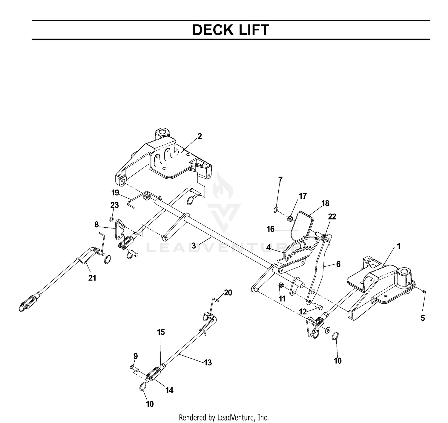MOWER LIFT / DECK LIFT