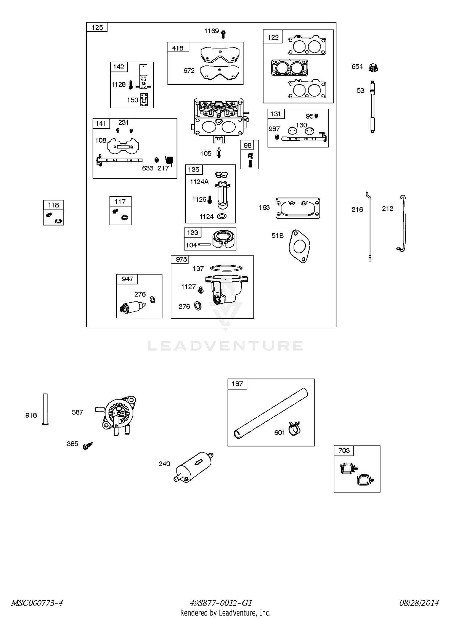 Assembly diagram