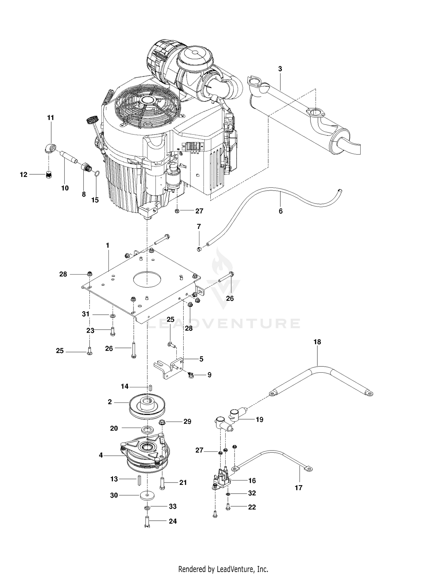 ENGINE PLATE