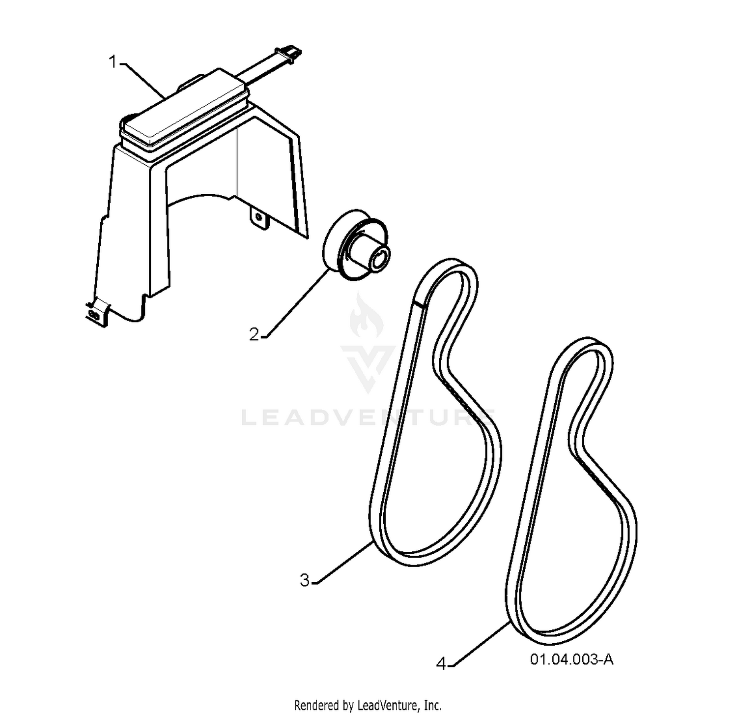 CHASSIS, ENGINE & PULLEYS