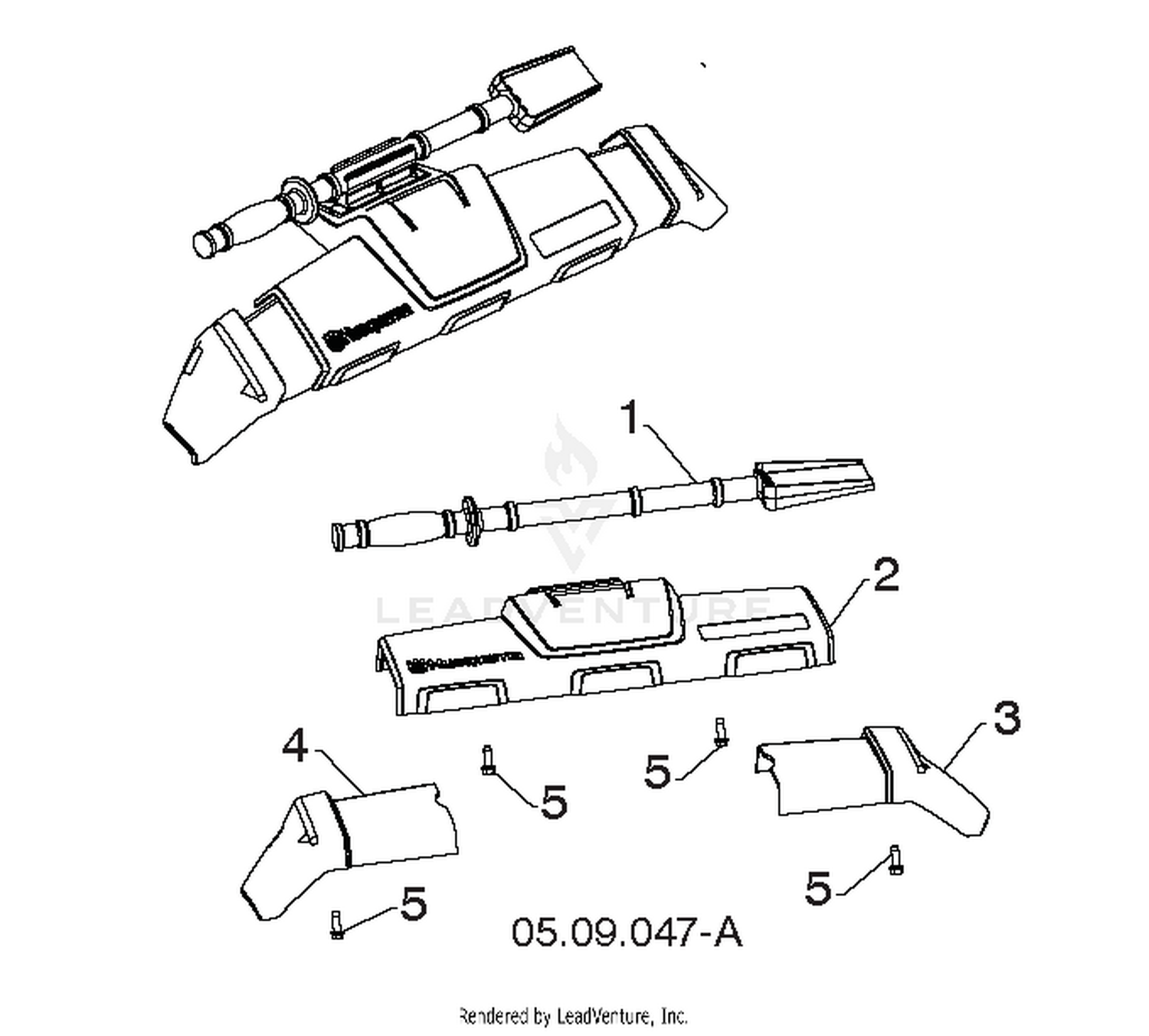 AUGER HOUSING & IMPELLER 4