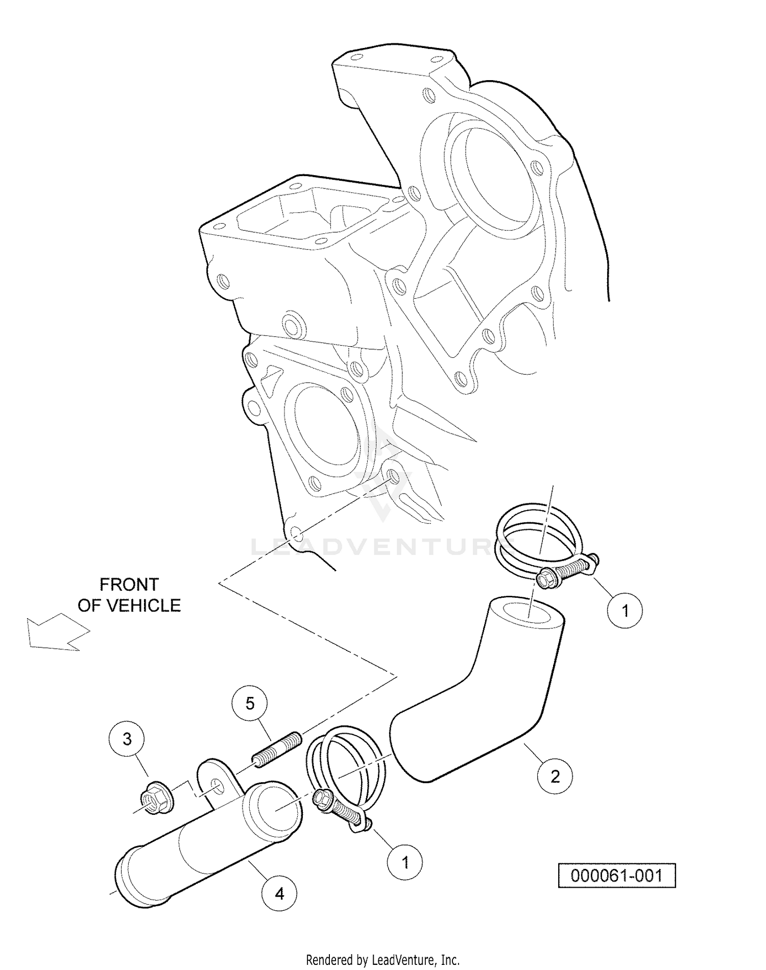 Block Coolant Pipe