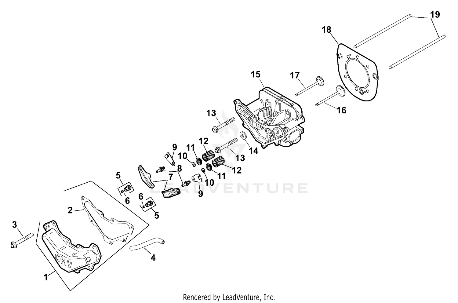 Cylinder Head, Valve And Breather