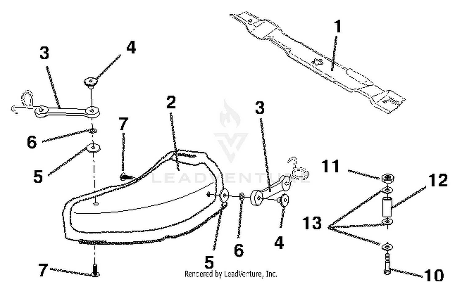 54" Mower Mulch Kit