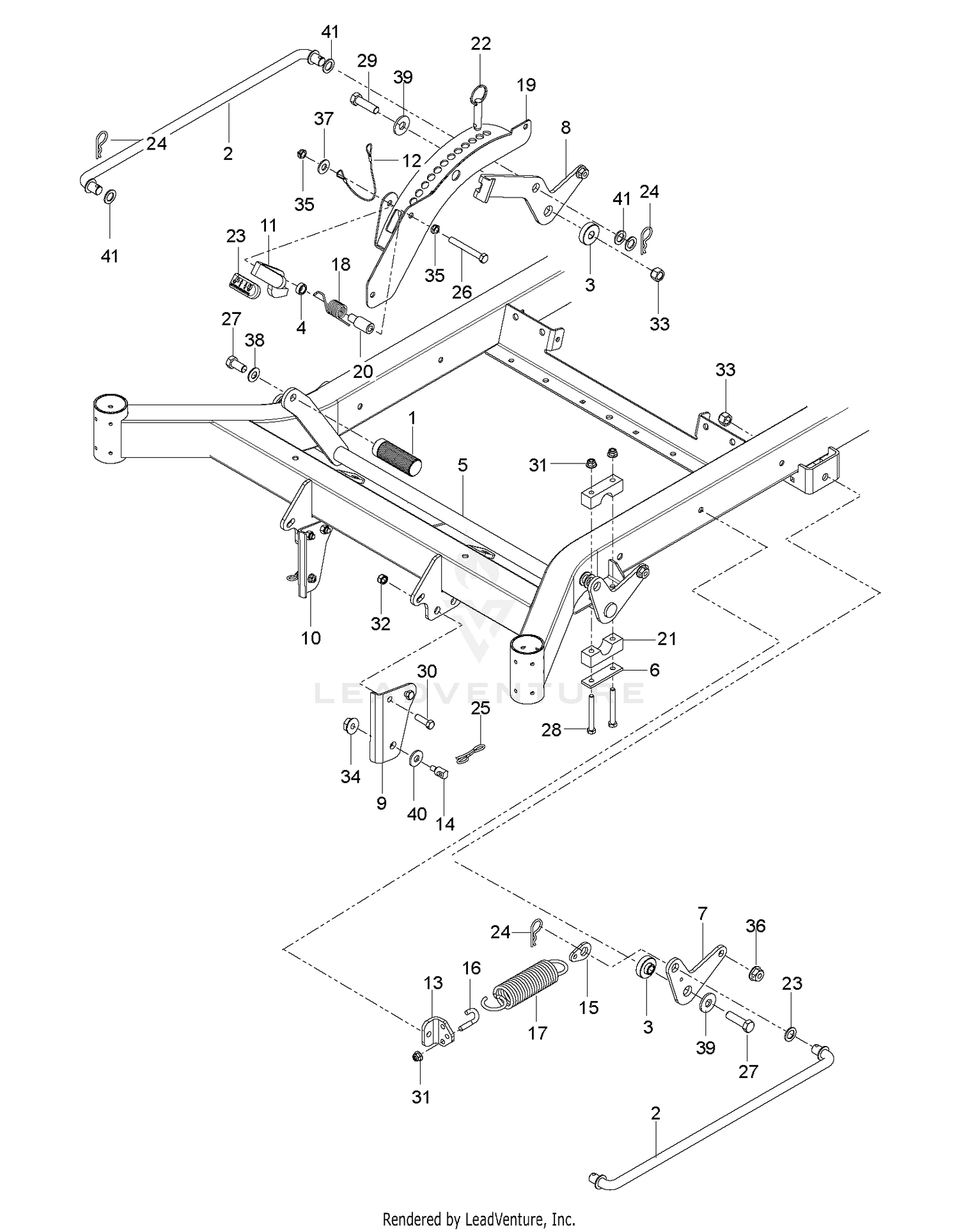MOWER LIFT / DECK LIFT