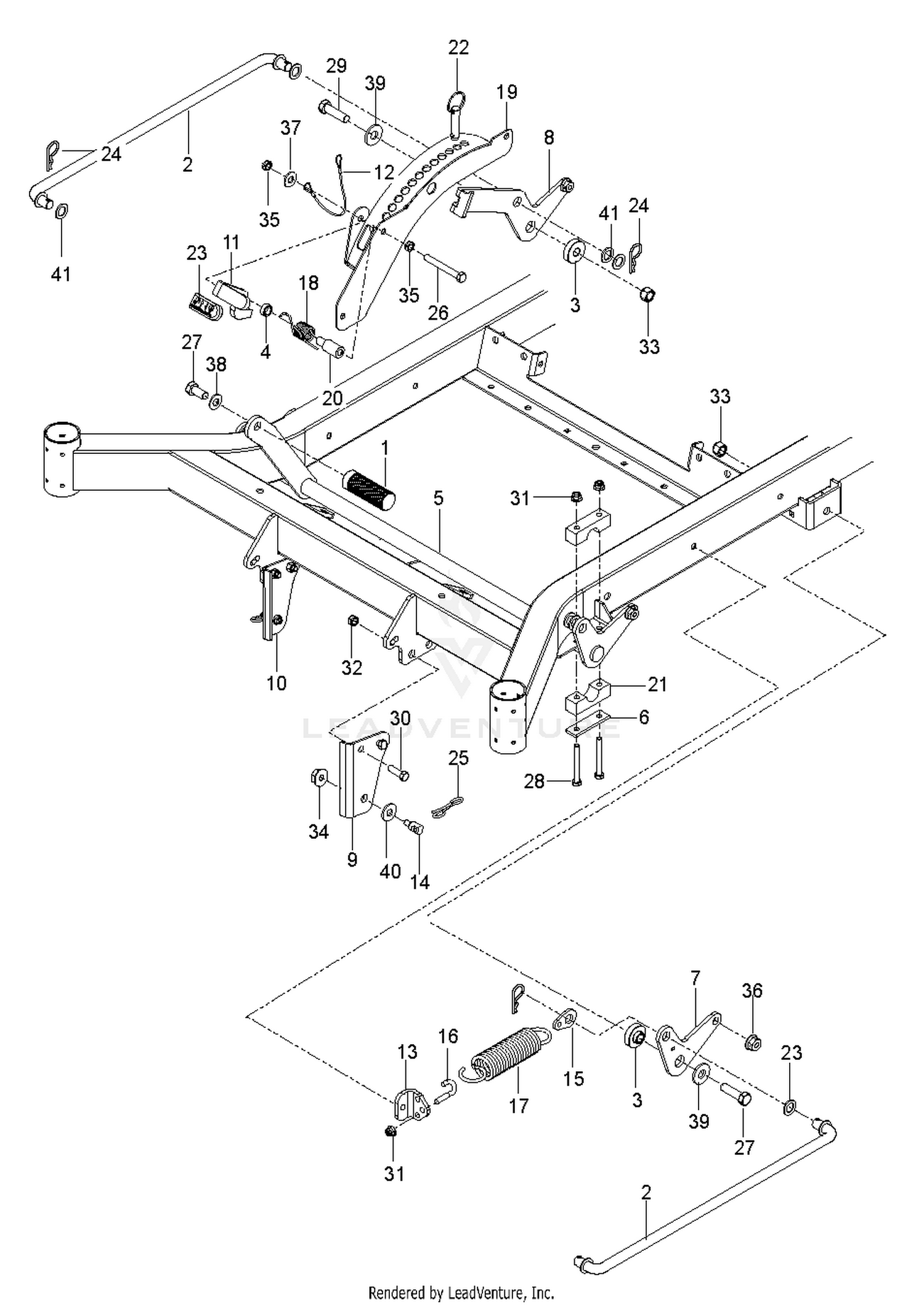 MOWER LIFT / DECK LIFT