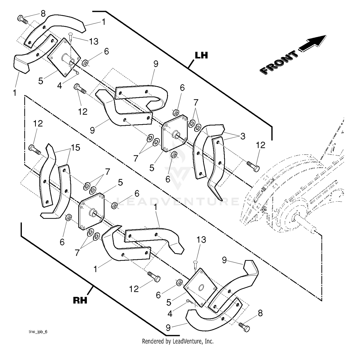 TINE ASSEMBLY