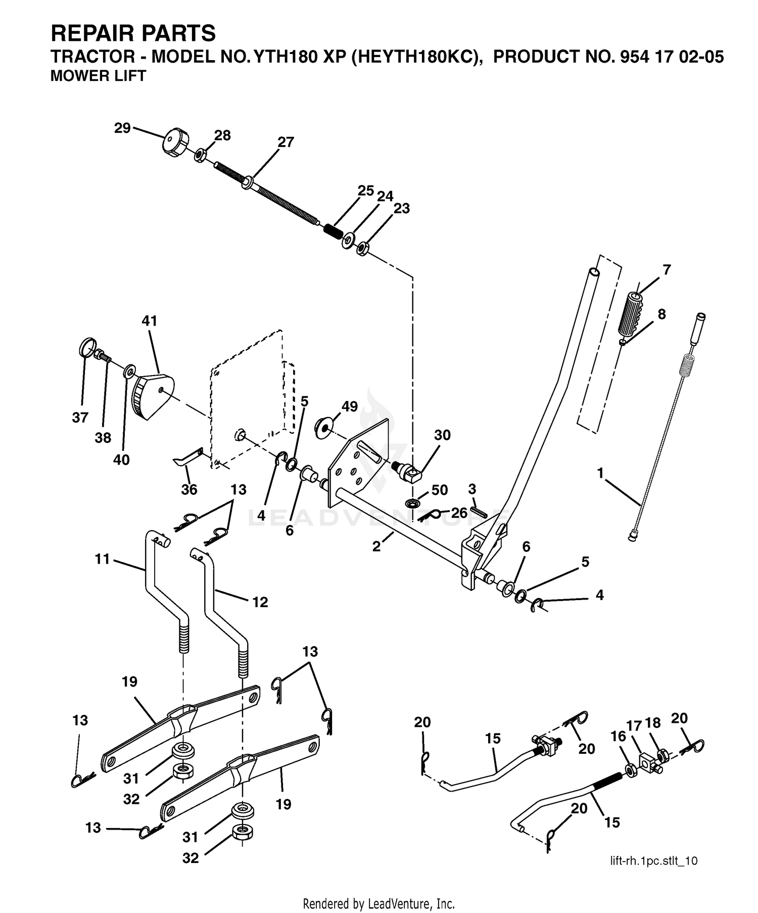 MOWER LIFT / DECK LIFT