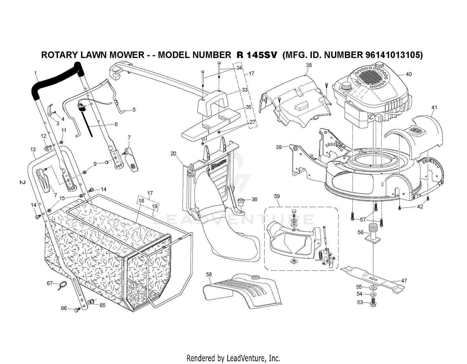 HANDLE & ENGINE
