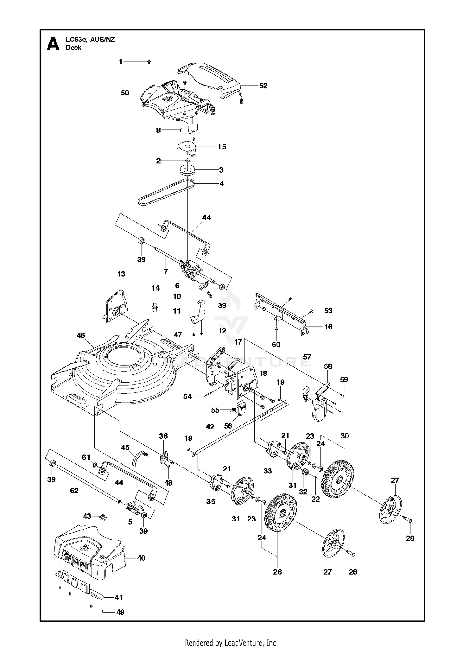 MOWER DECK / CUTTING DECK