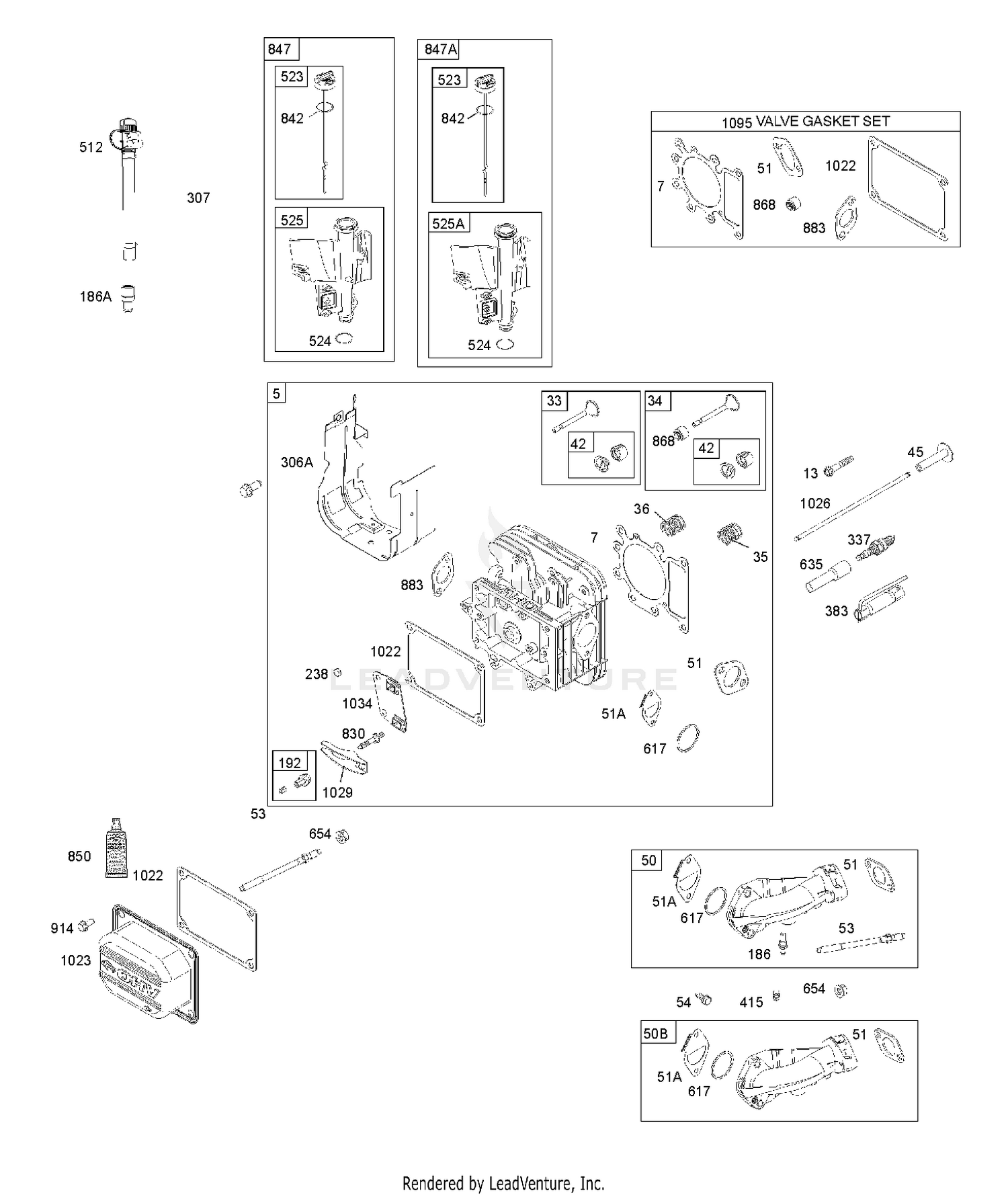 CYLINDER HEAD, GASKET SET - VALVE, INTAKE MANIFOLD, VALVES