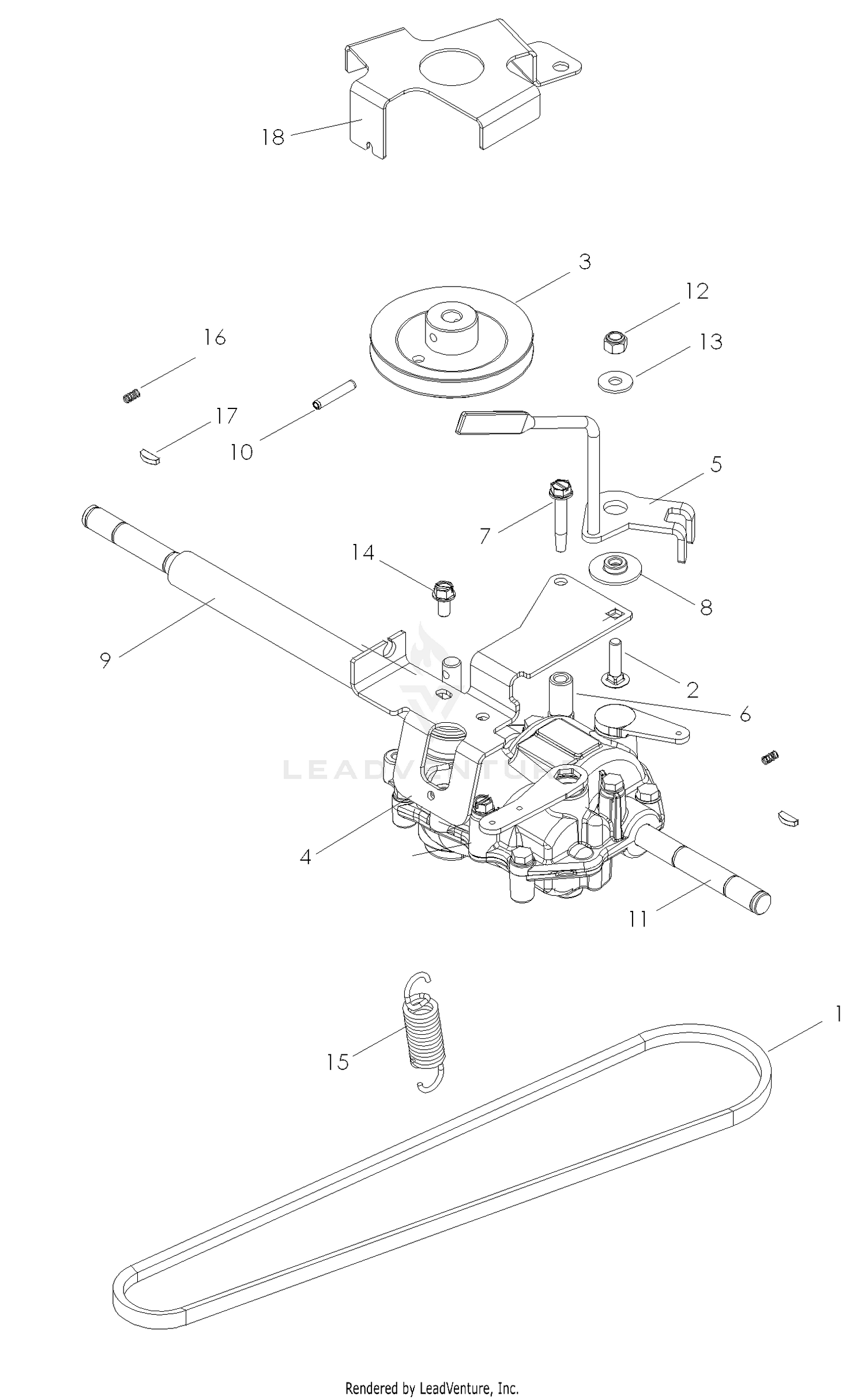 Transmission Self Propelled