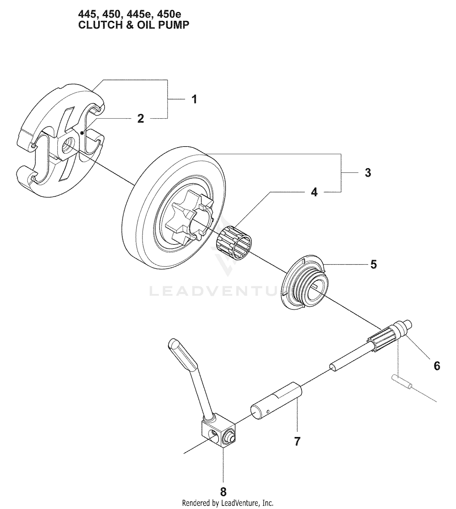 Clutch & Oil Pump
