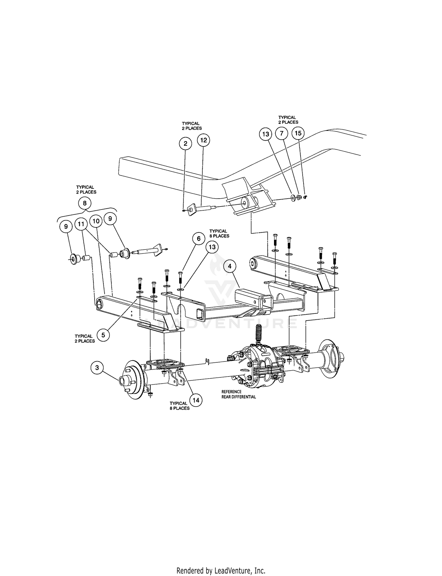 REAR SUSPENSION-STANDARD