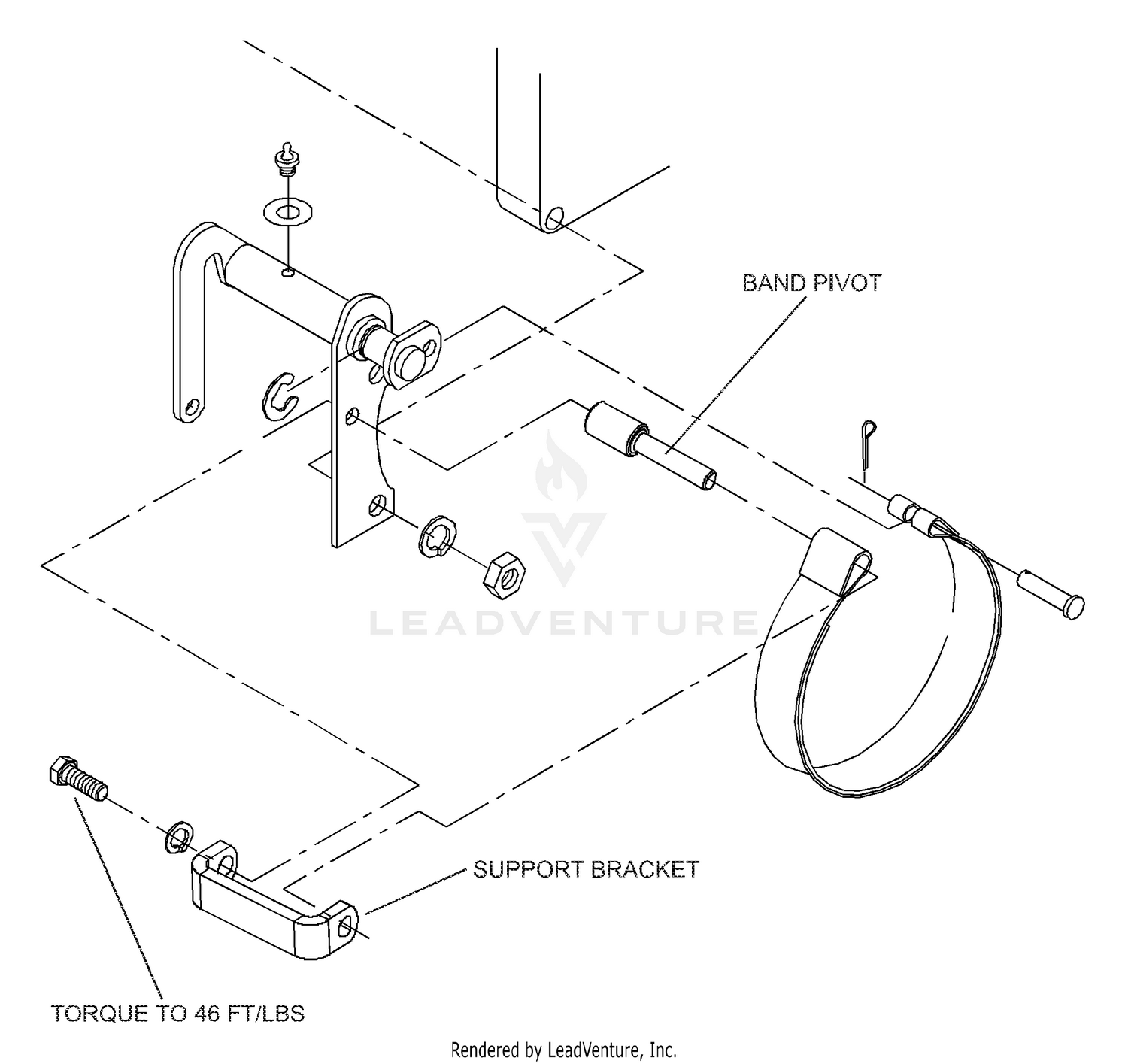 Brake Band Support Kit