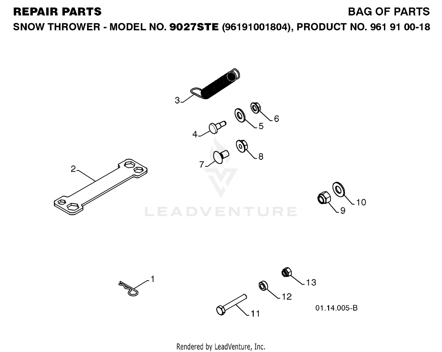REPAIR PARTS