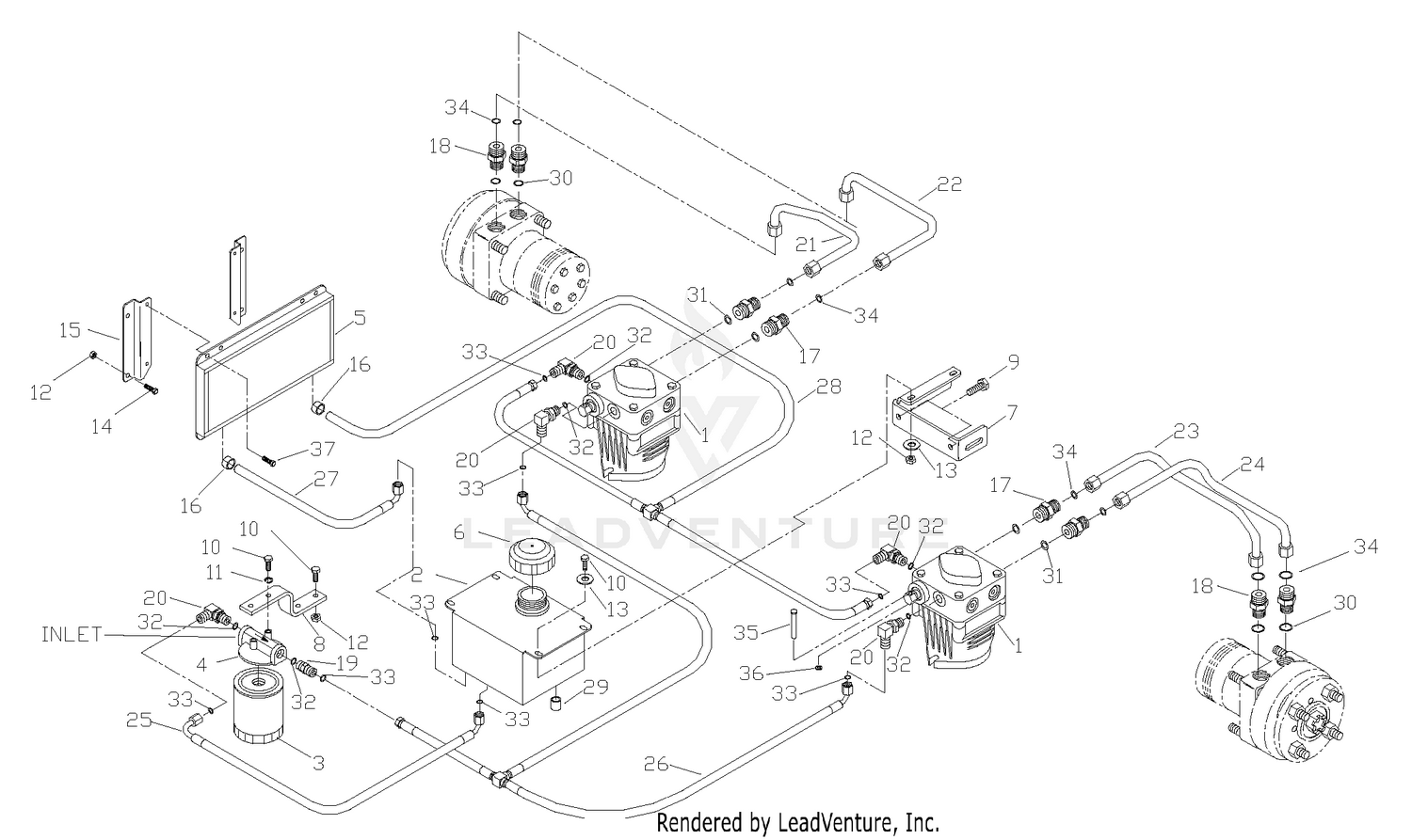 Hydraulic System Assembly