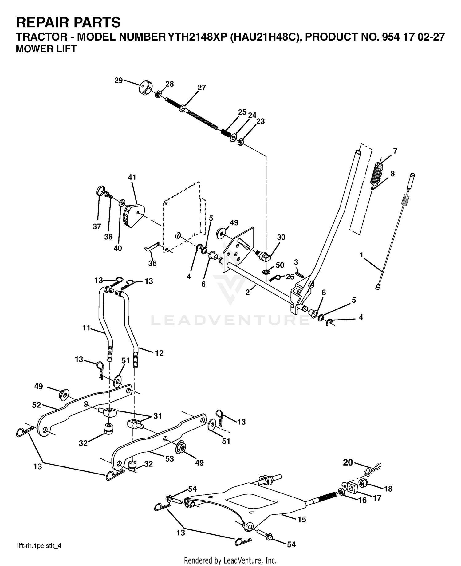MOWER LIFT / DECK LIFT