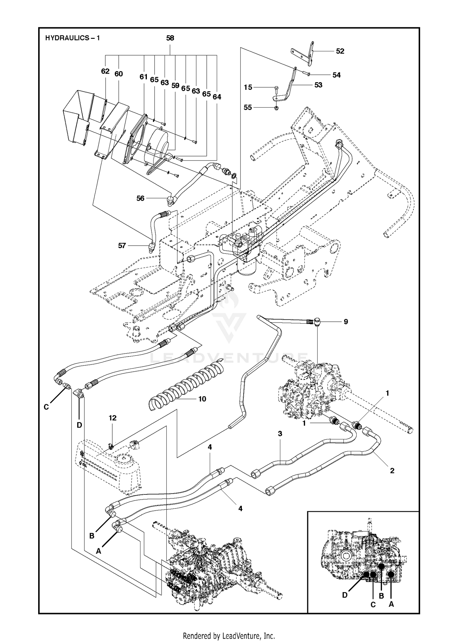 HYDRAULIC PUMP - MOTOR 2