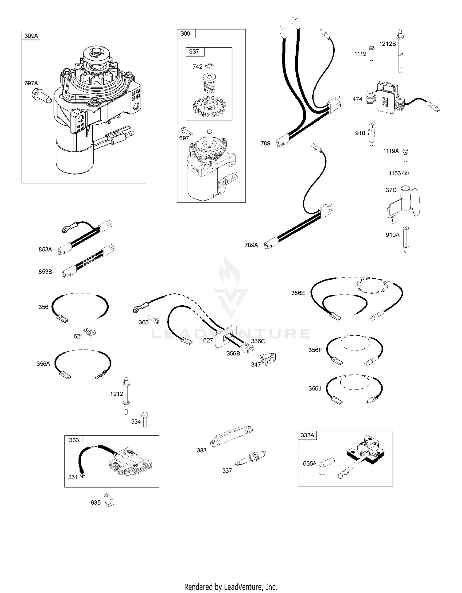 ALTERNATOR, ELECTRIC STARTER, IGNITION 2