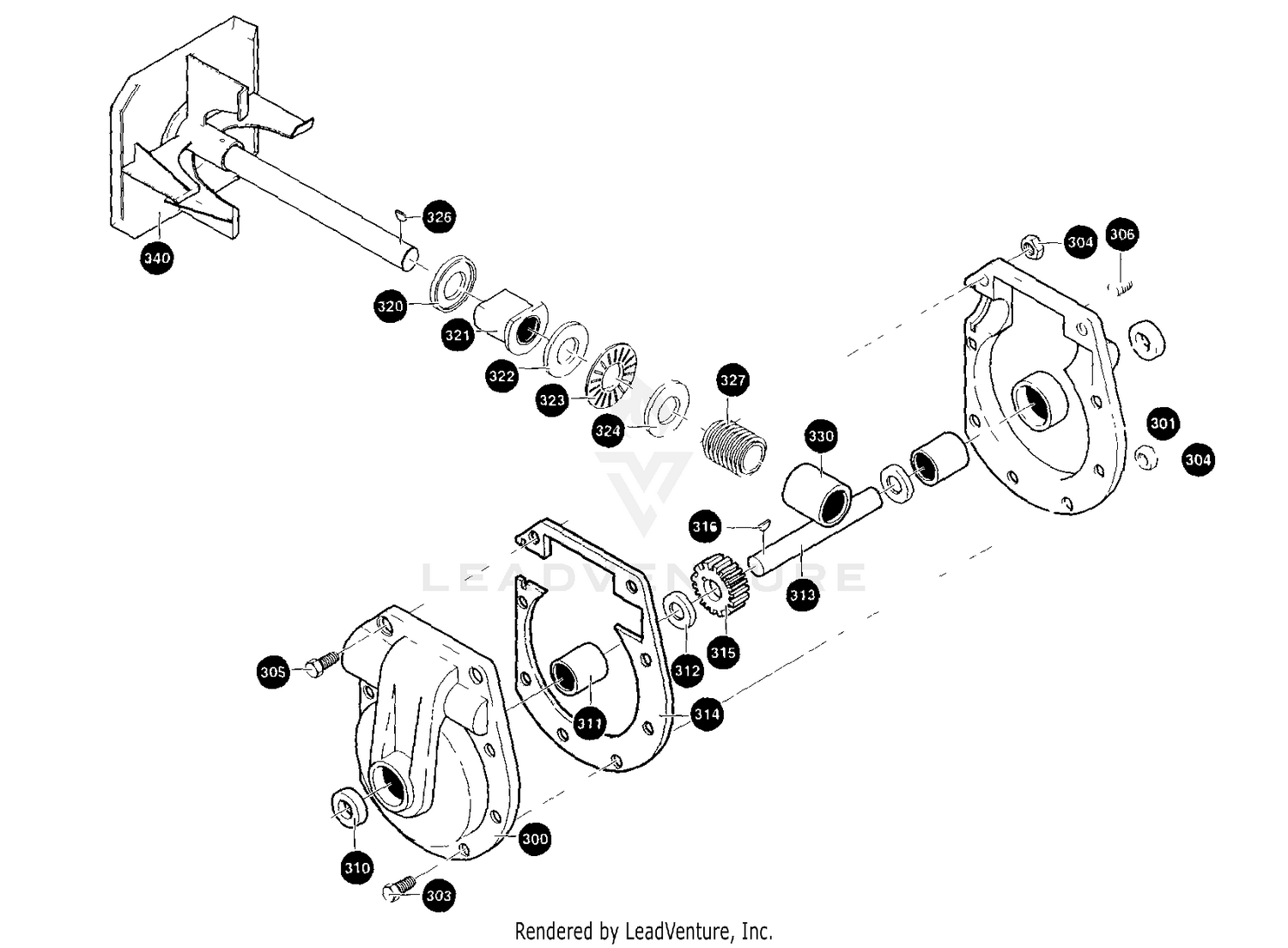 Gear Case Assembly