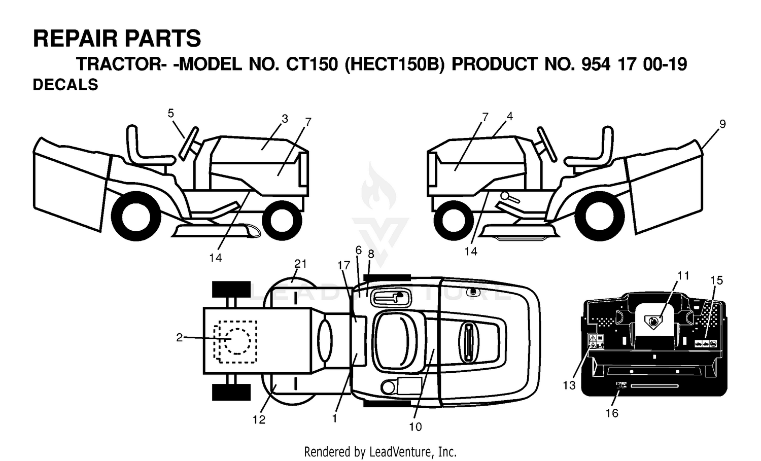 Assembly diagram