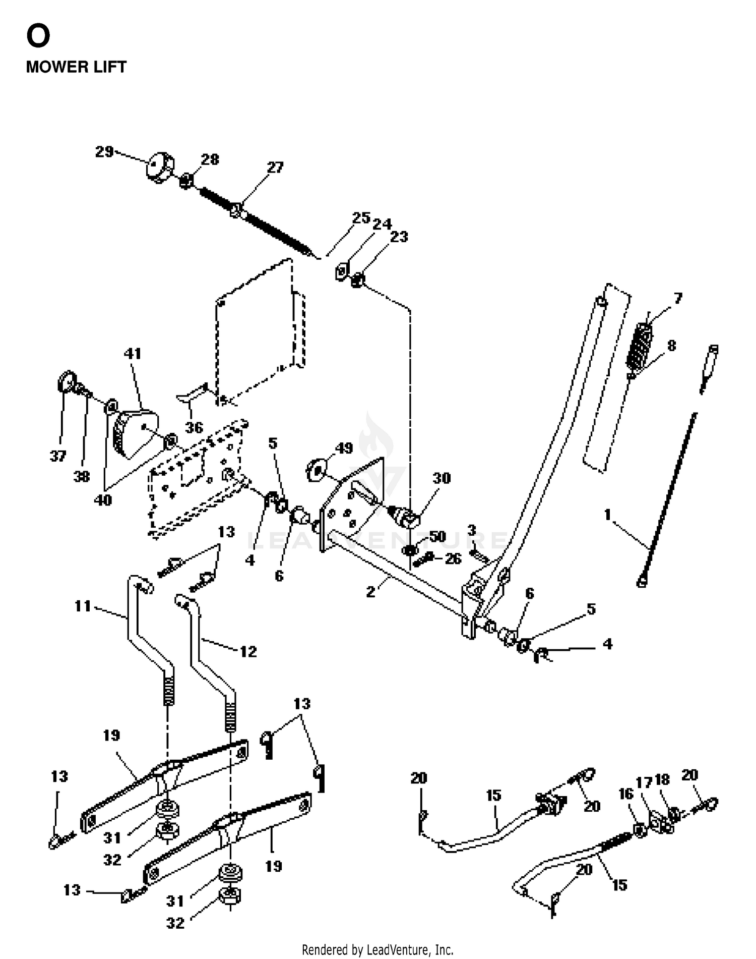 MOWER LIFT / DECK LIFT