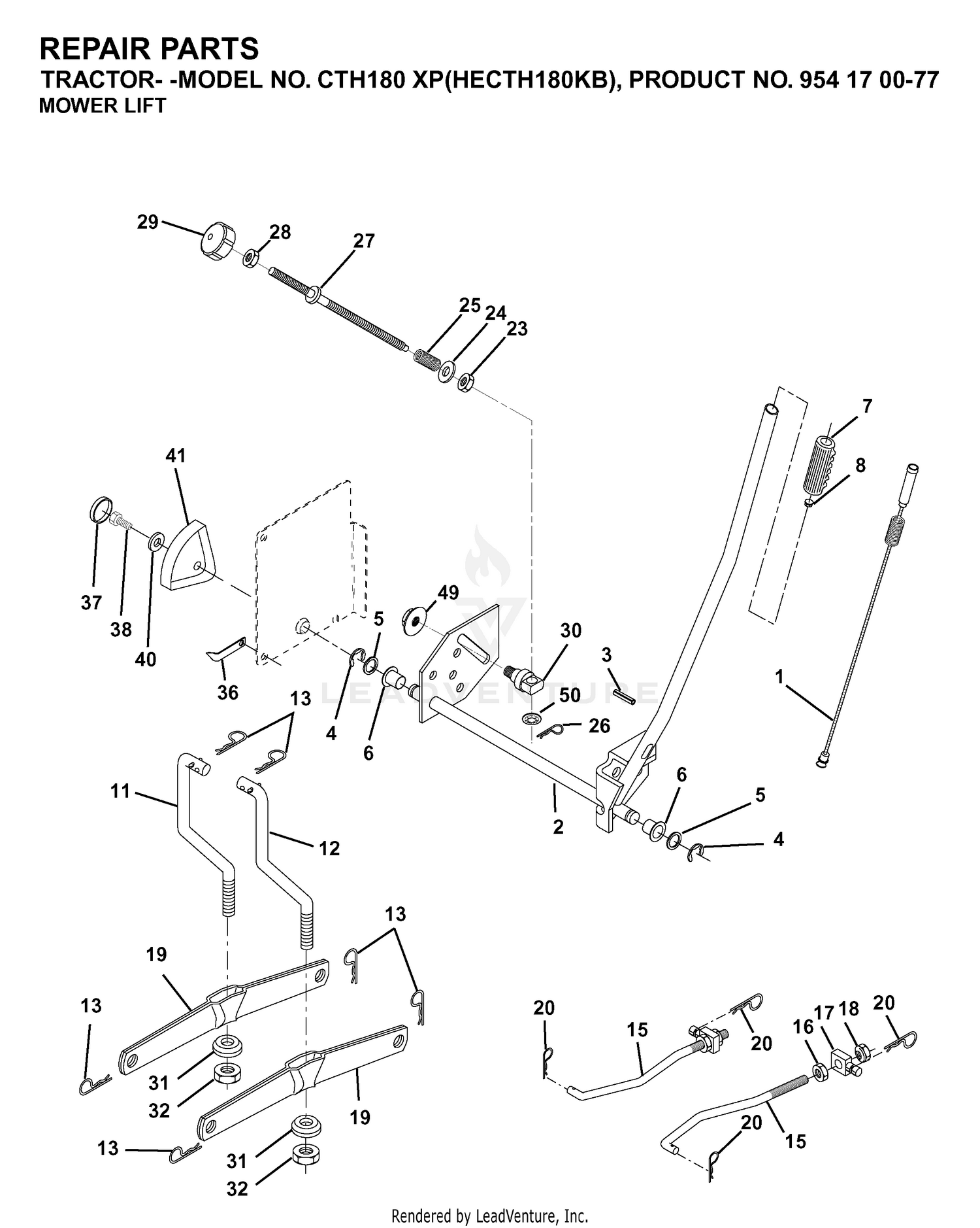 MOWER LIFT / DECK LIFT