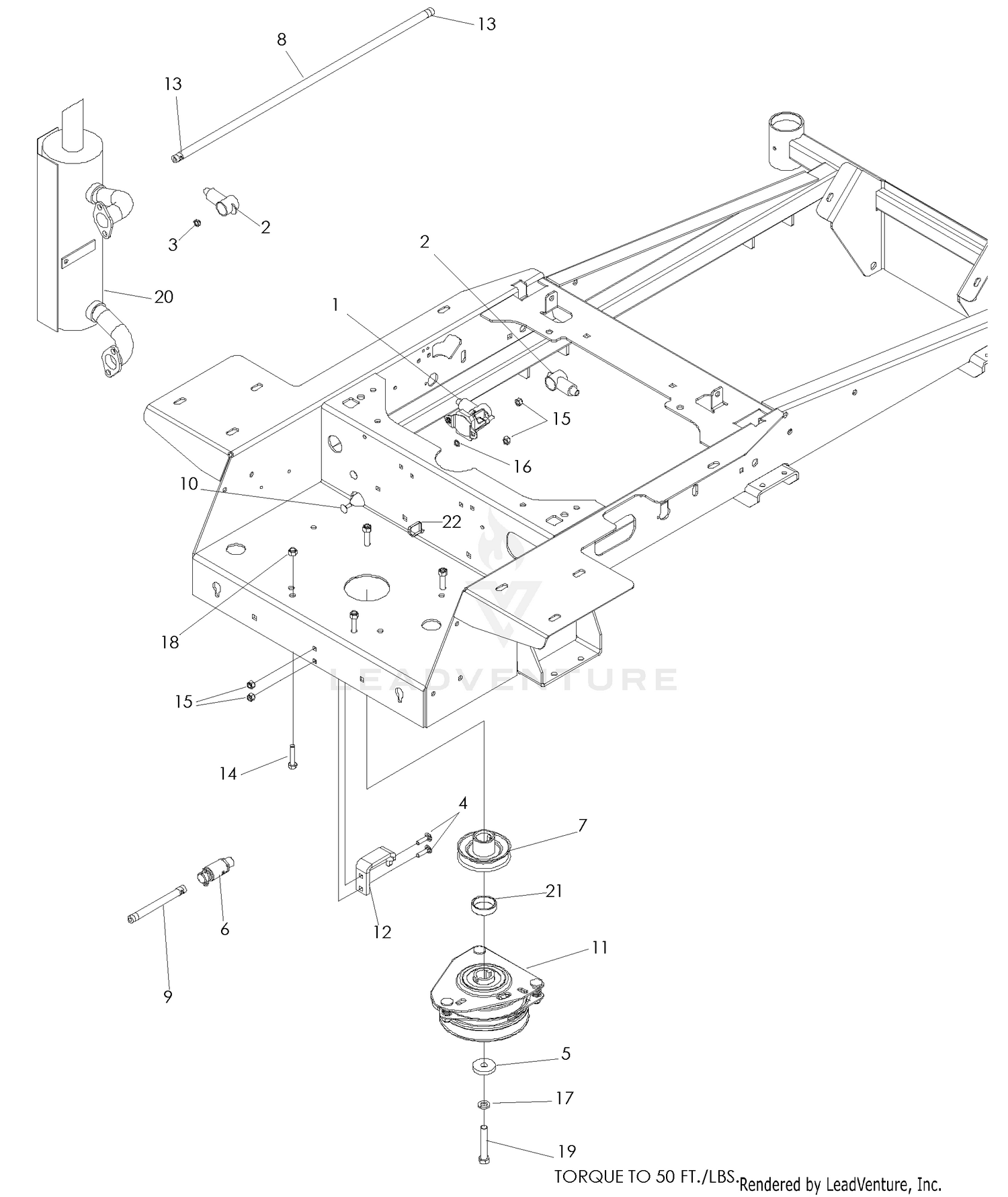 Engine Briggs & Stratton - 26 HP