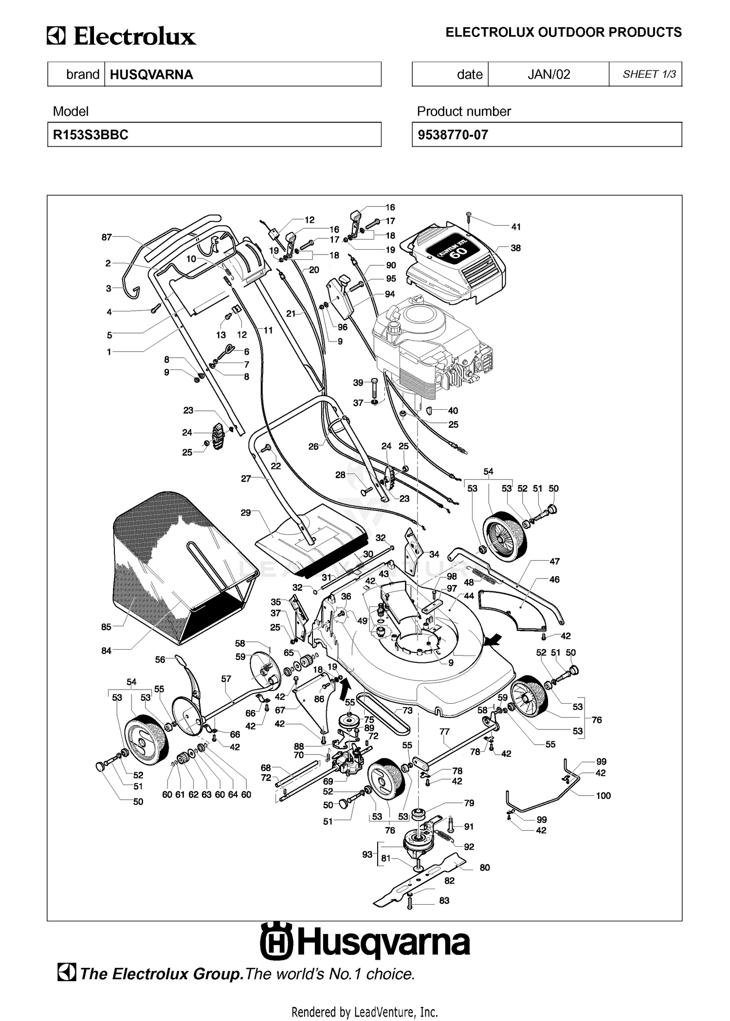 Assembly diagram