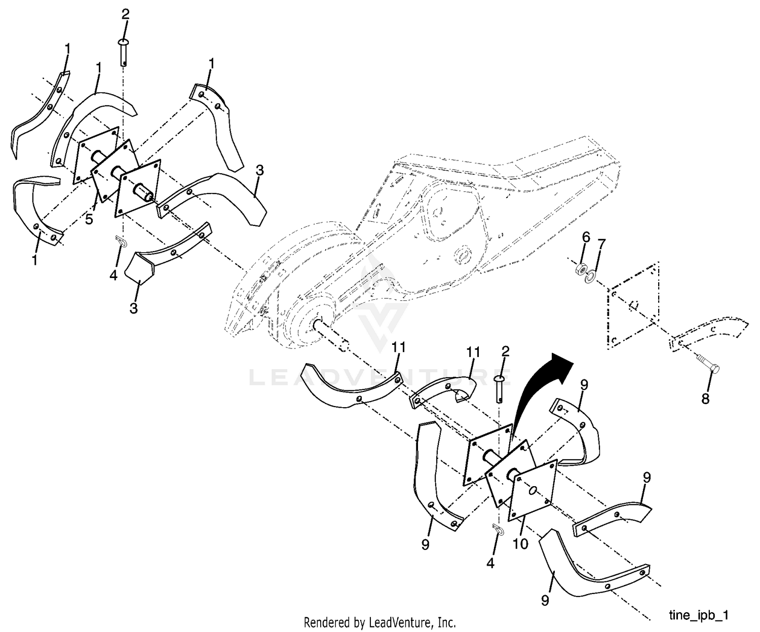 Tine Assembly