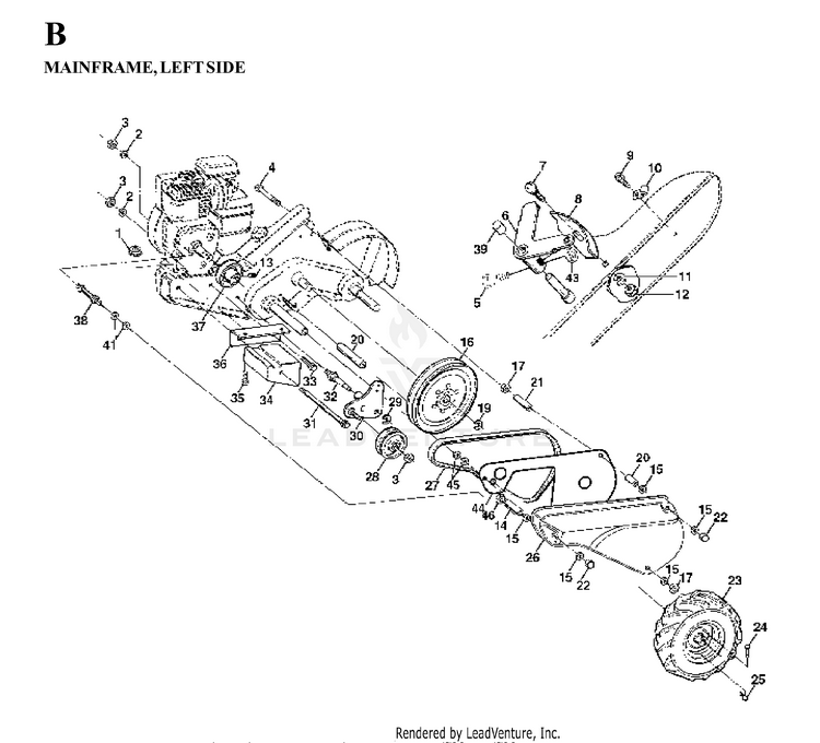 Husqvarna CRT 51 (1998-02) Cultivator/Tiller Parts and Accessories at ...