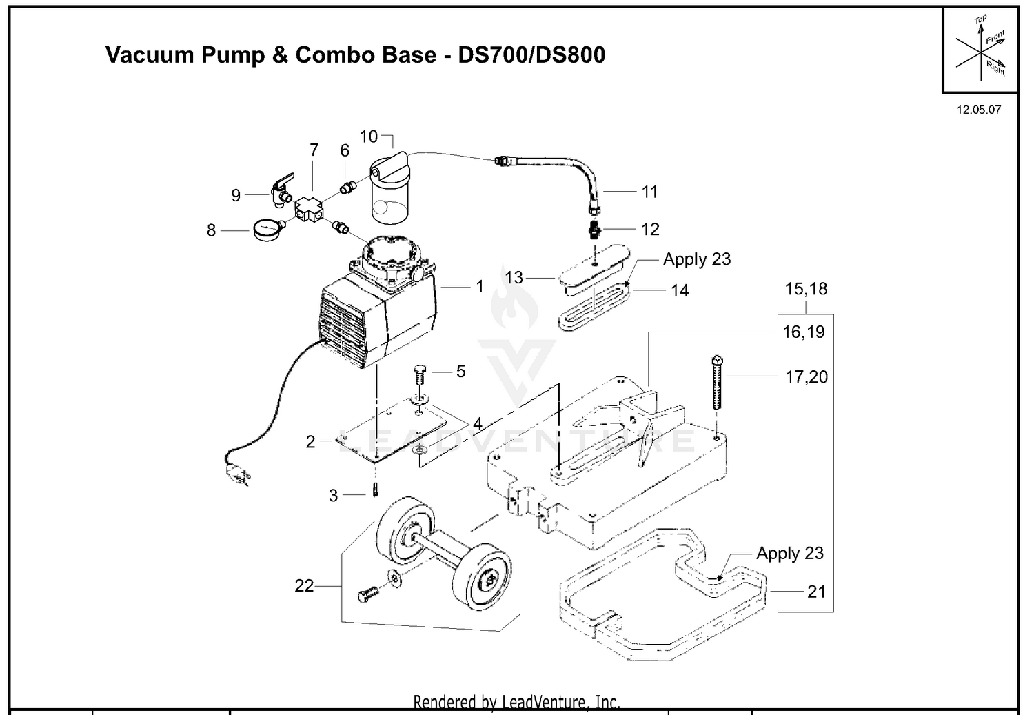 Vacuum Pump & Combo Base