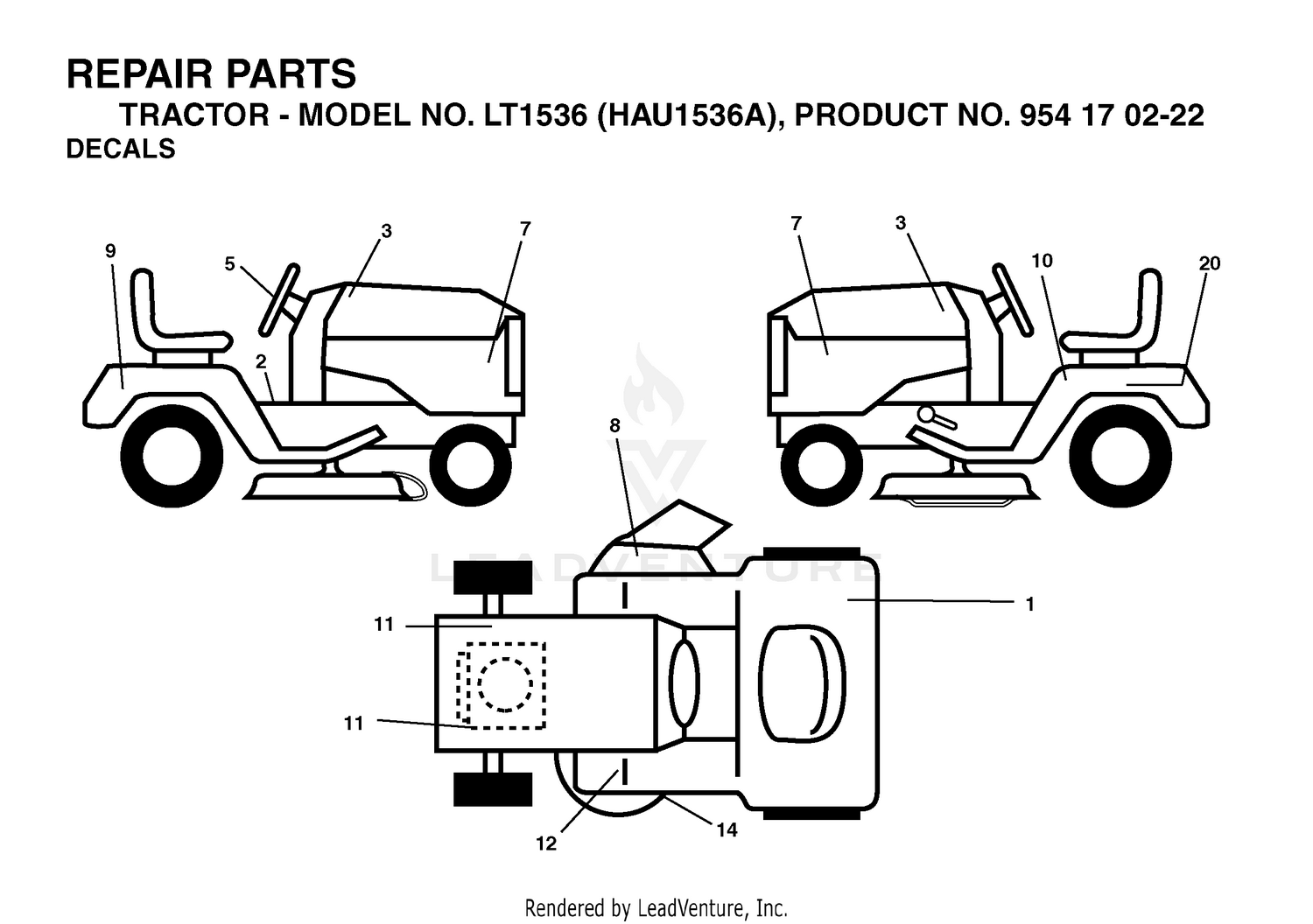 Assembly diagram