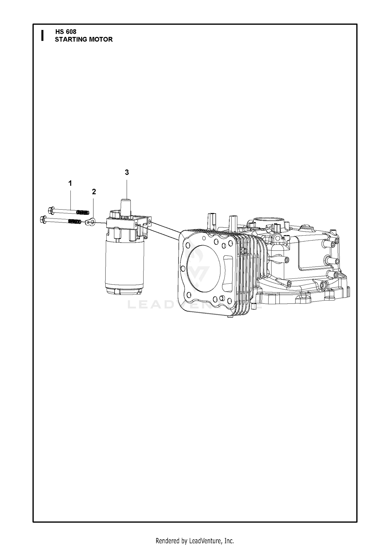 STARTING MOTOR