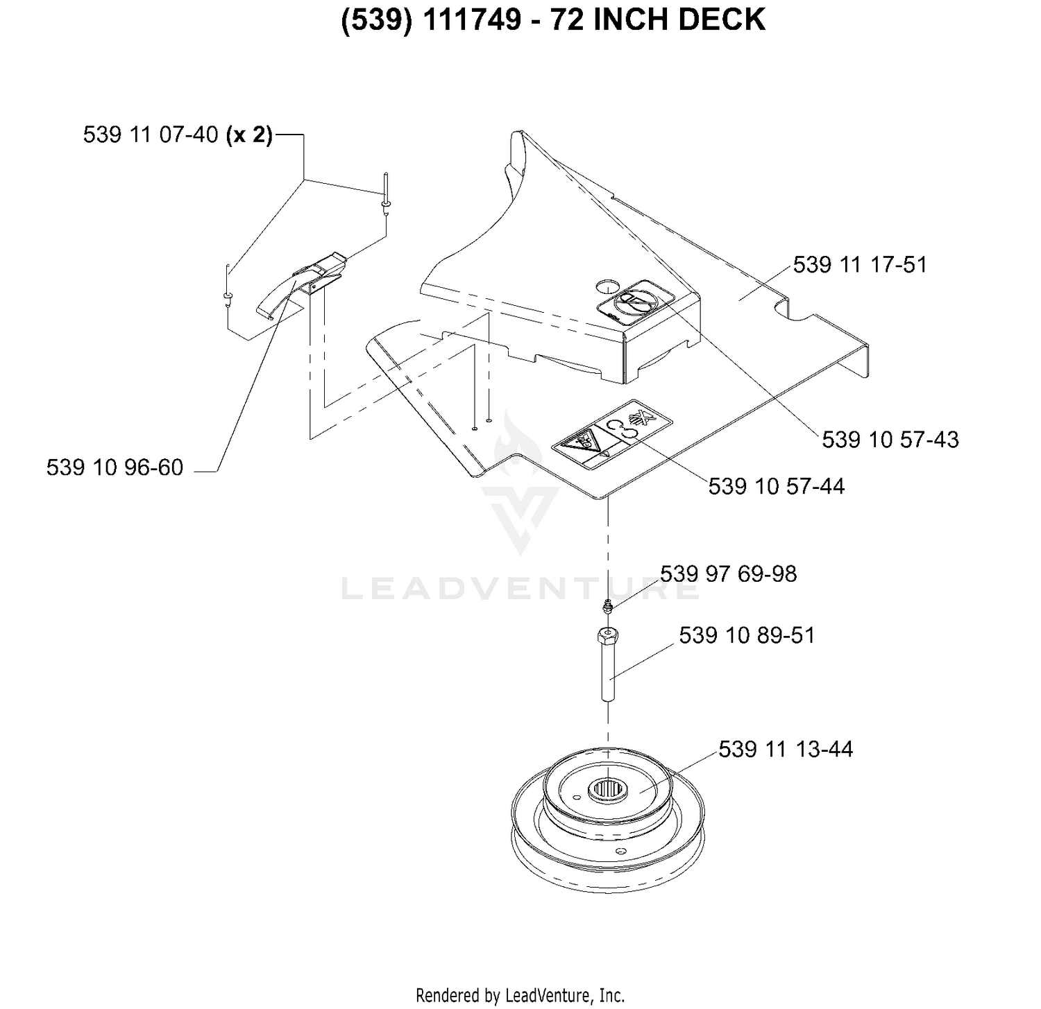 Drive Kit (72" Deck)