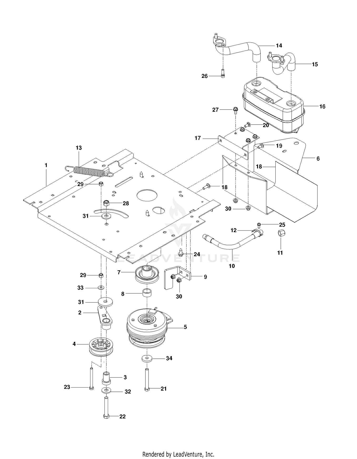 ENGINE PLATE